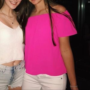 Joy Joy off the shoulder top